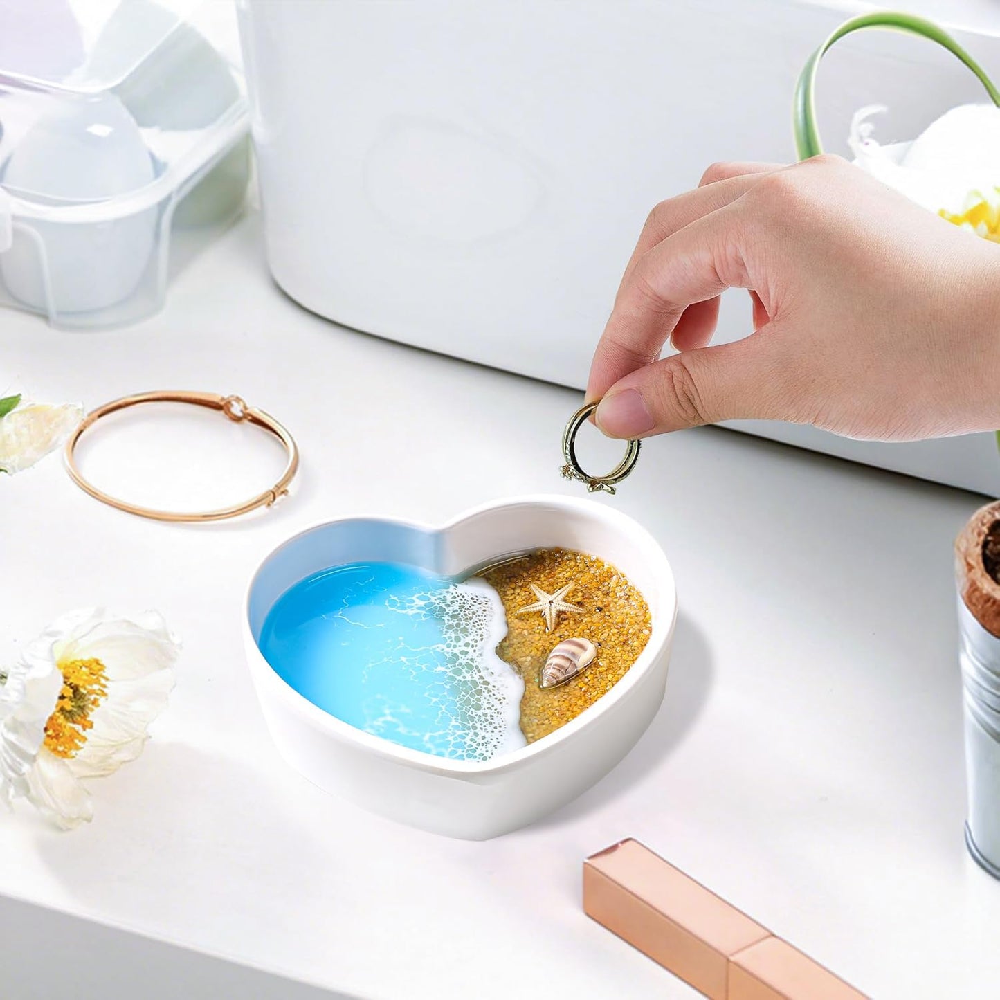 Resin Jewelry Dish / Jewelry Dish 1