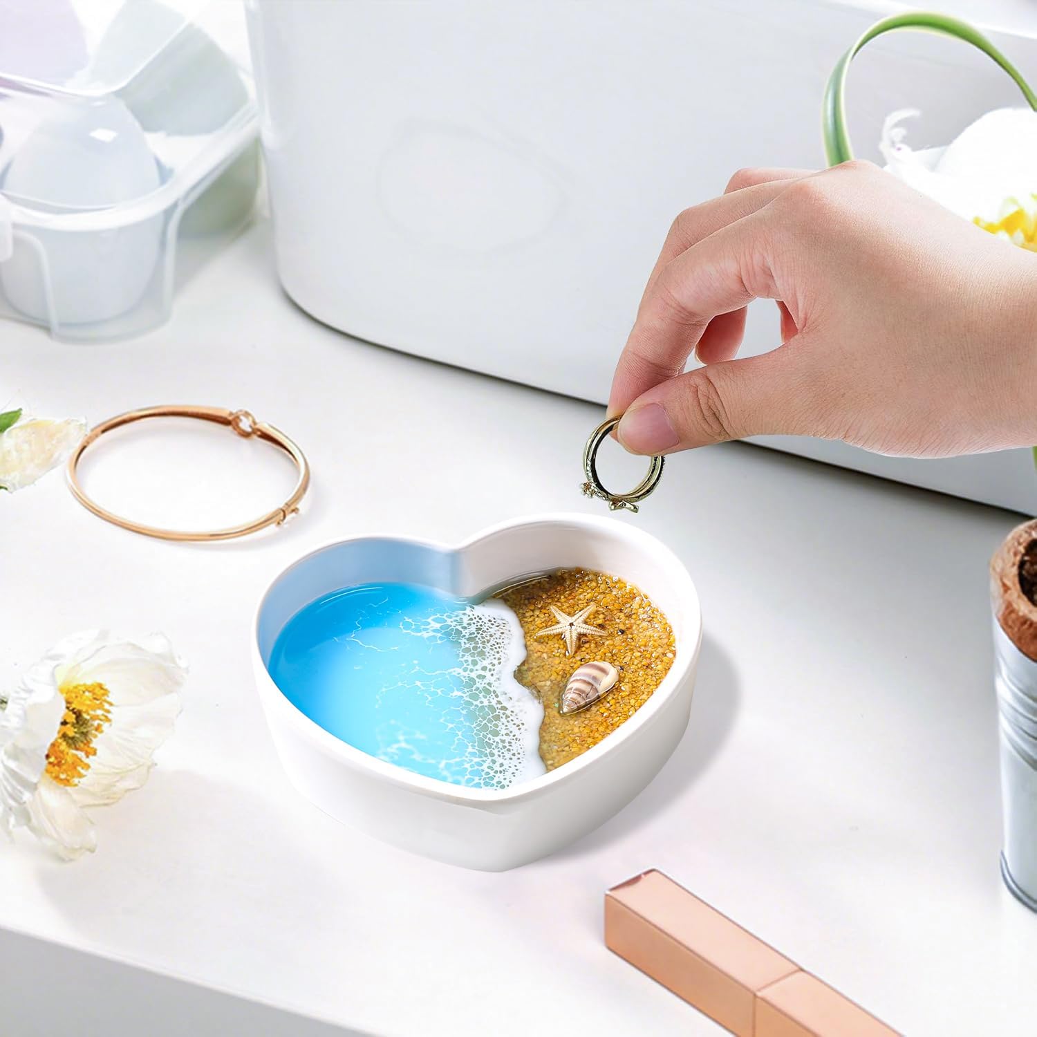 Resin Jewelry Dish / Jewelry Dish 1