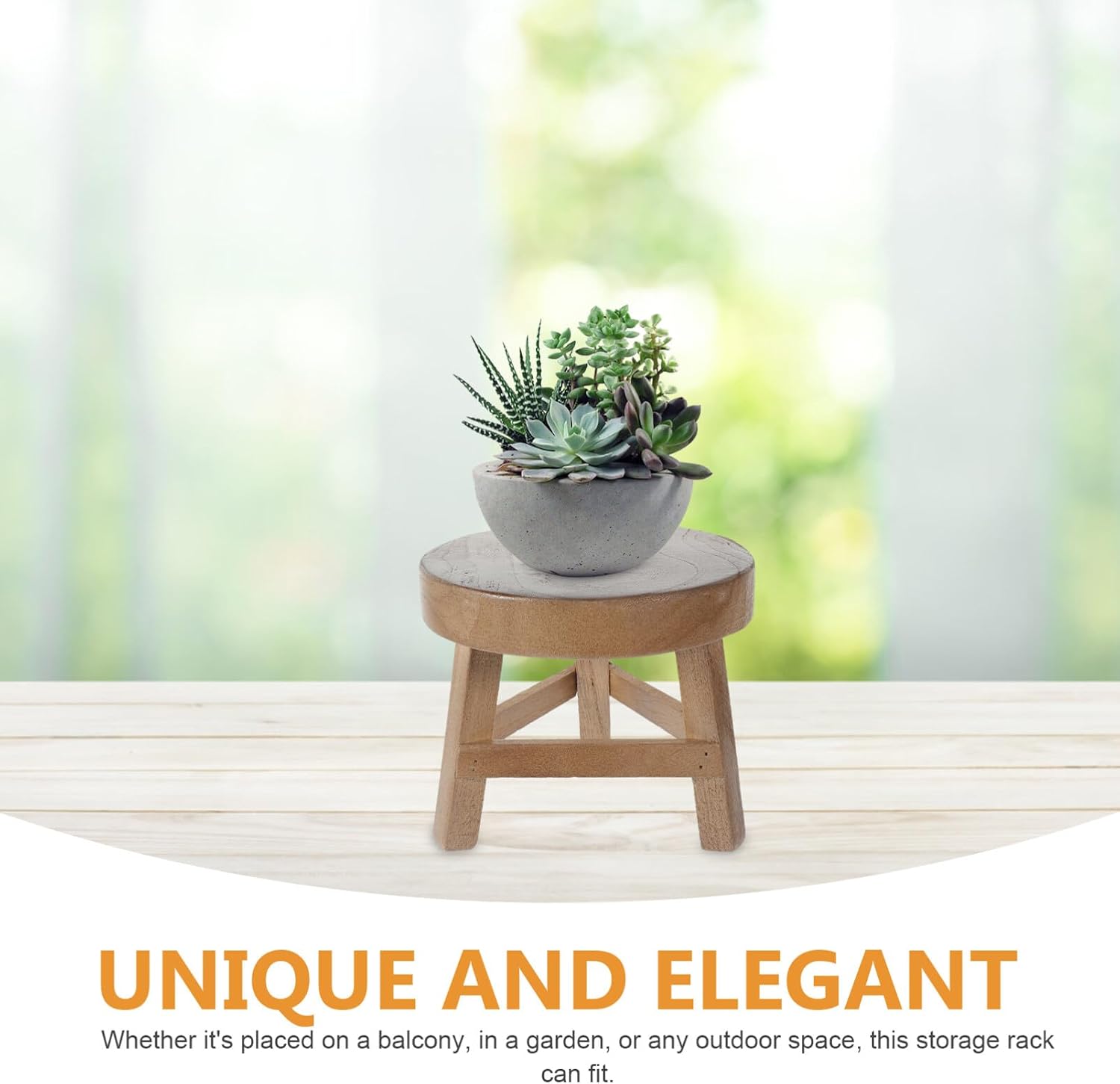 Mini Wooden Stool Display Stand