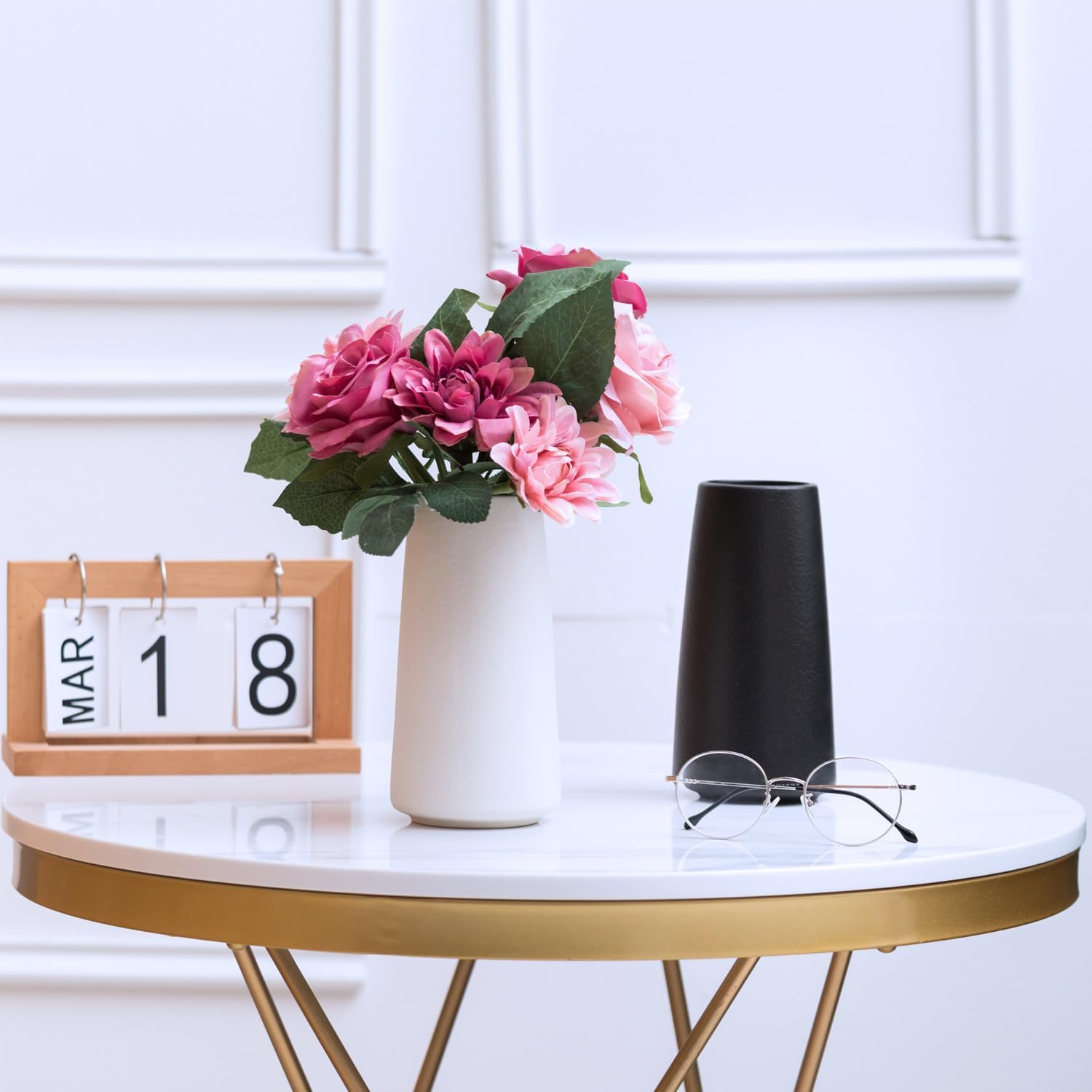 Minimalist Modern vases / Solid White / Big