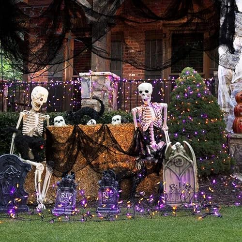 Halloween Black Creepy Cloth - Party Decorations Clearance - 29X72 Inch Spooky Fabric Cloth for Haunted House Party Outdoor Or Indoor
