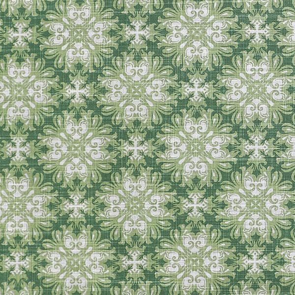 Ruvanti Placemats Set of 6, 100% Cotton Place Mats of 13"x19" – Grass Green | Heat, Stain resistant, Washable