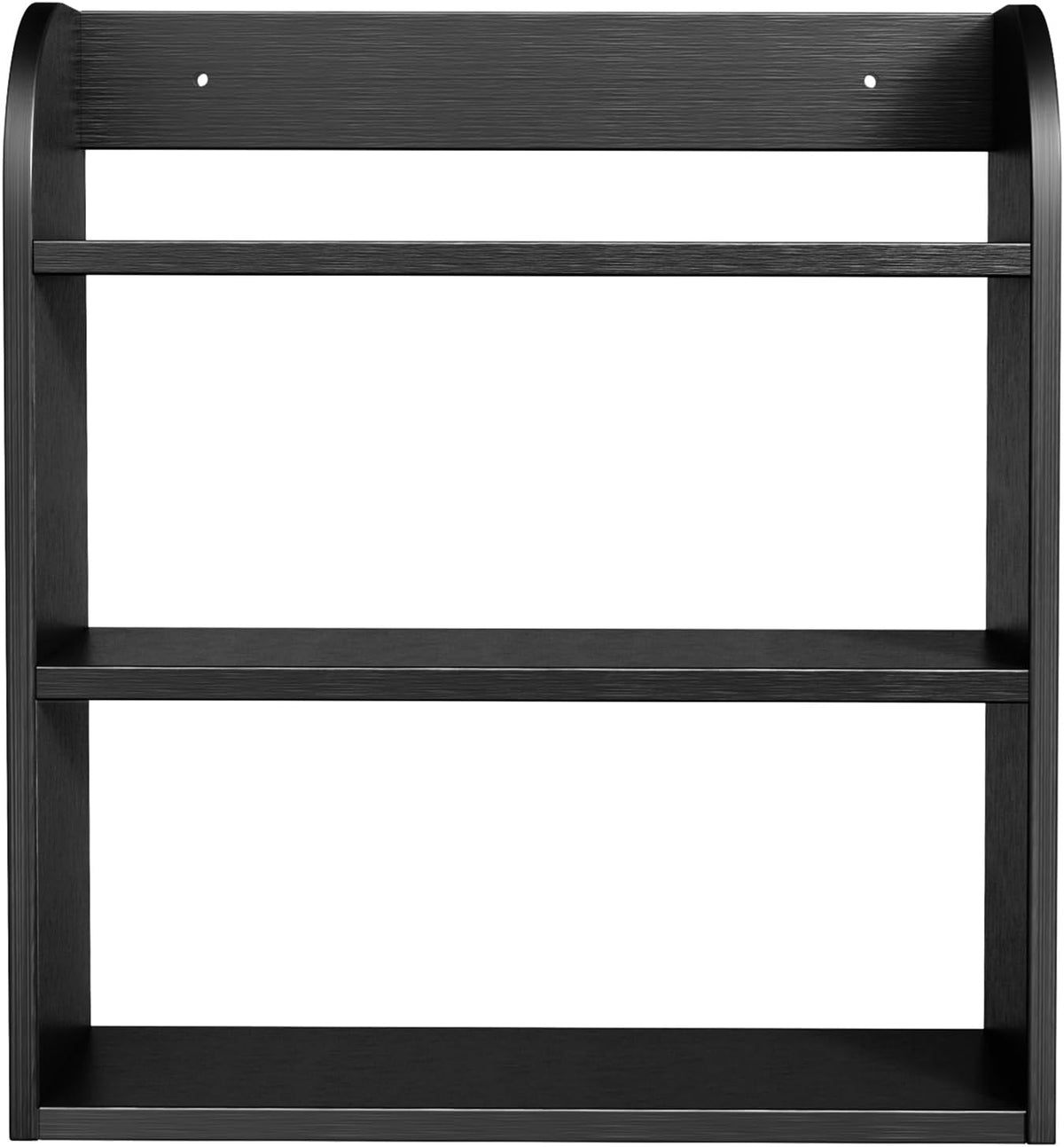 ROMGUAR CRAFT 3 Tier Bamboo Spice Rack, Countertop or Wall Mounting Wood Spice Jars Organizer Shelf for Kitche, Pantry