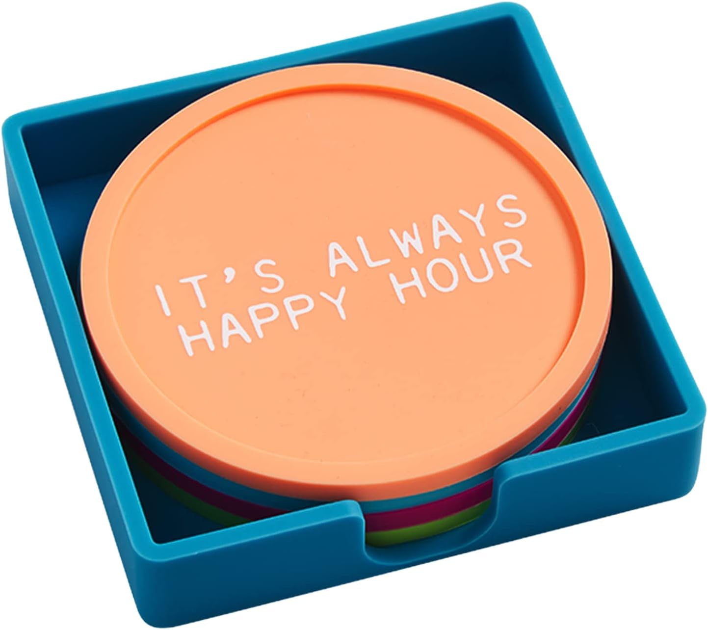 Silicone Pool Coaster Set