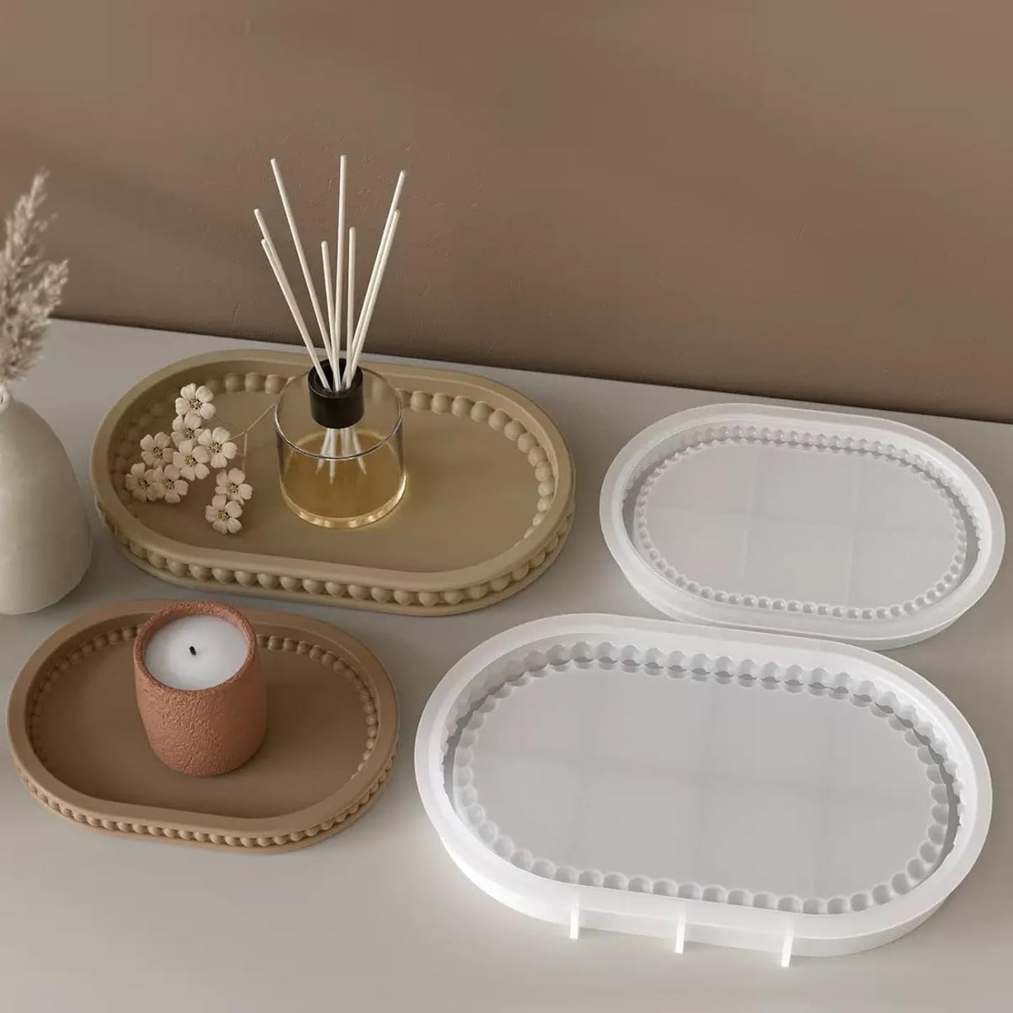 Oval Tray Mold / Set of 2