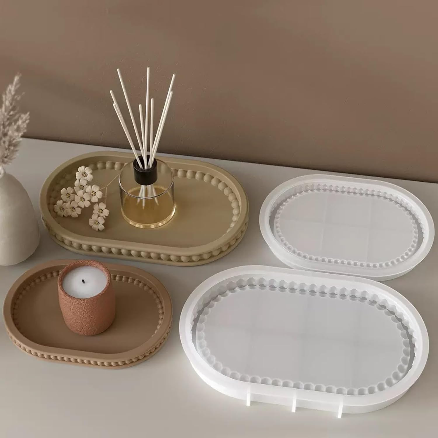 Oval Tray Mold / Set of 2