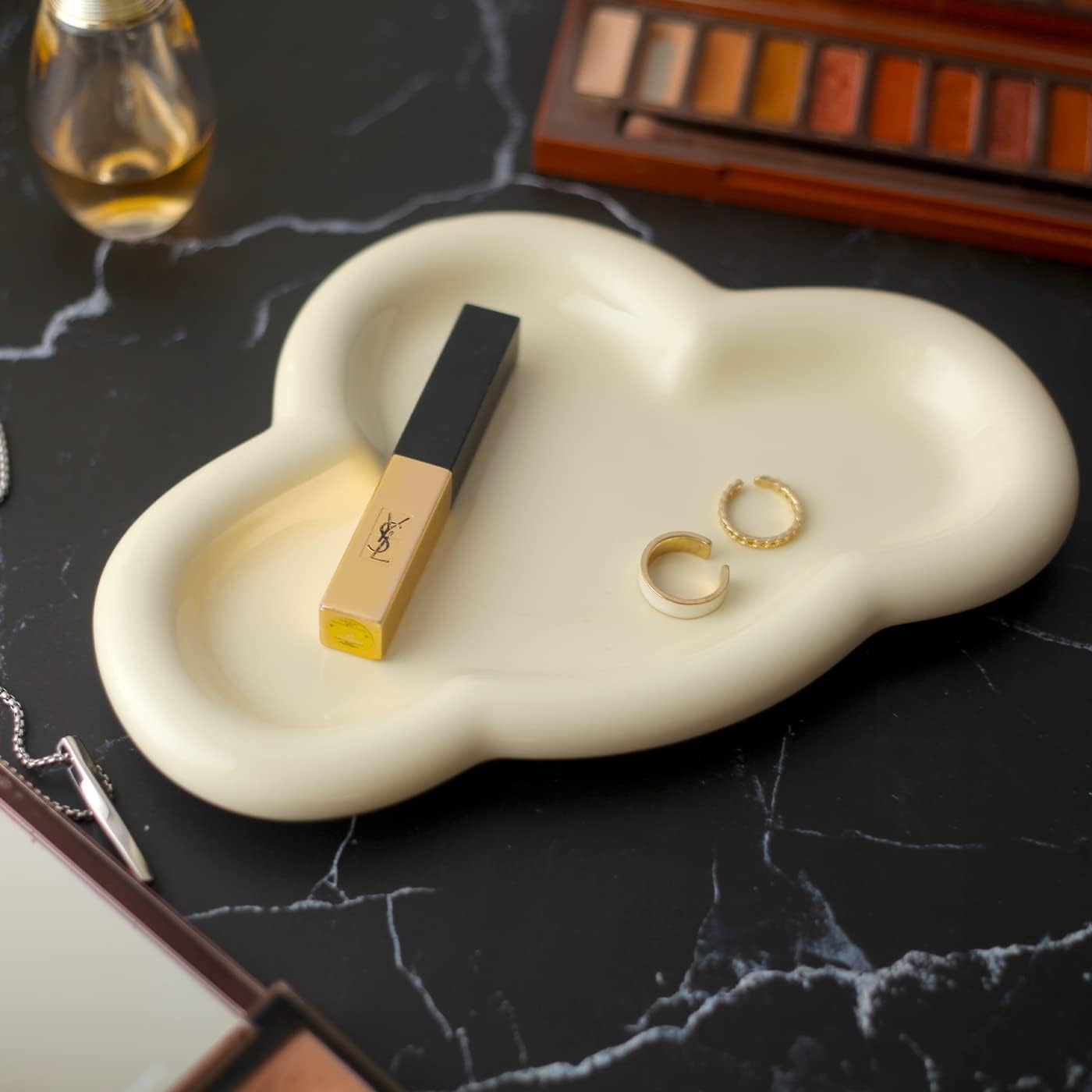 Ring Dish Holder / Jewelry Dish Trinket Tray for Women