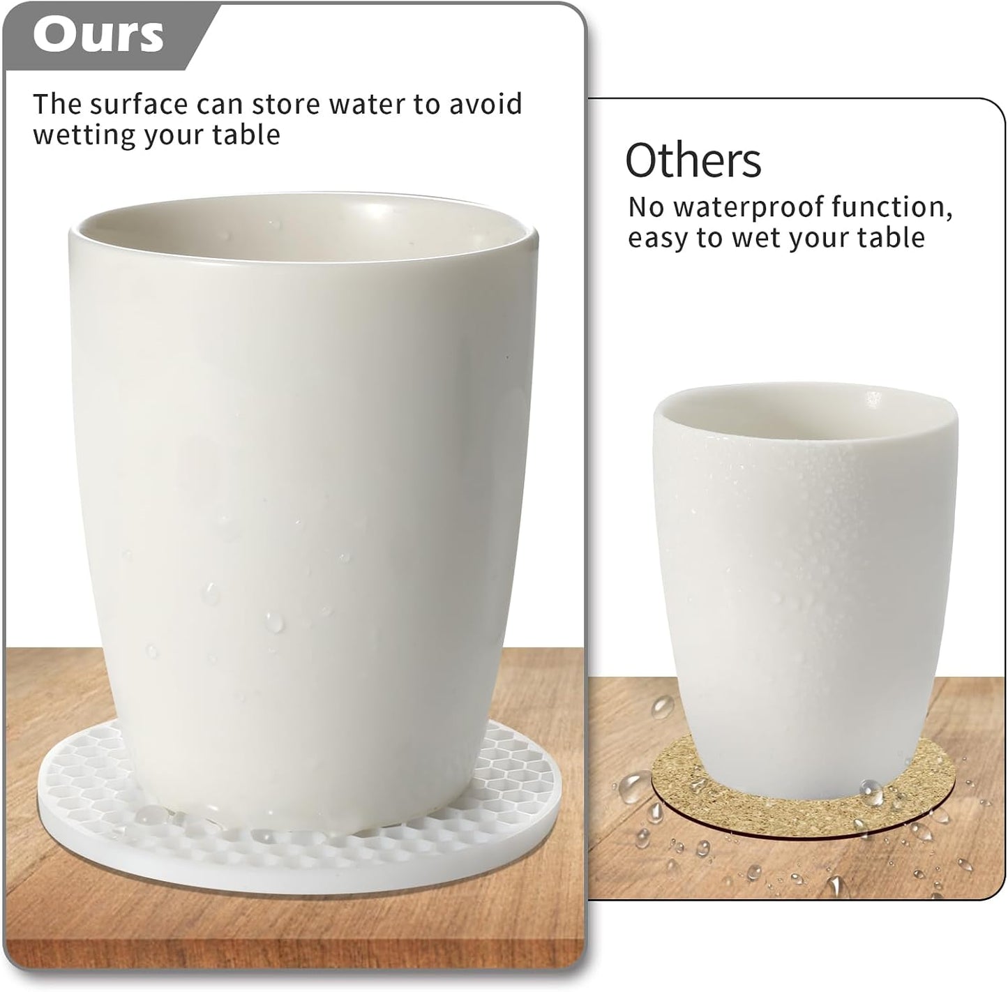 Holder / Hot or Cold / White / Set of 16