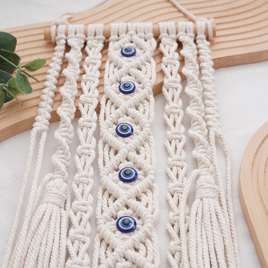 Boho Macrame Wall Hanging / 27.55 x 7.87