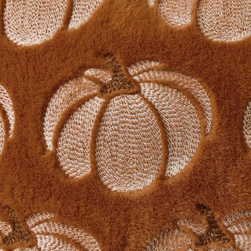 DFXSZ Fall Pillow Covers 20x20 Rust Pumpkin Plush Autumn Home Decor 093B20