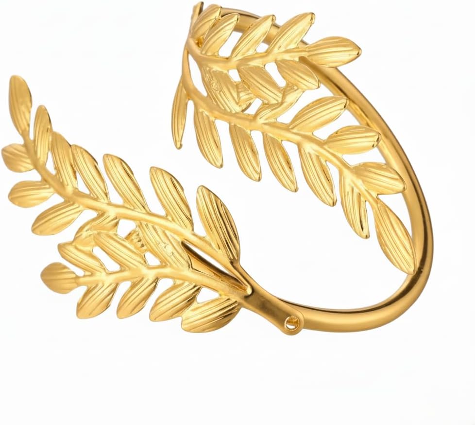 100 Pcs Gold Napkin Rings Bulk Delicate Napkin Holder for Dining Wedding Party Banquet Table Decroration Christmas and