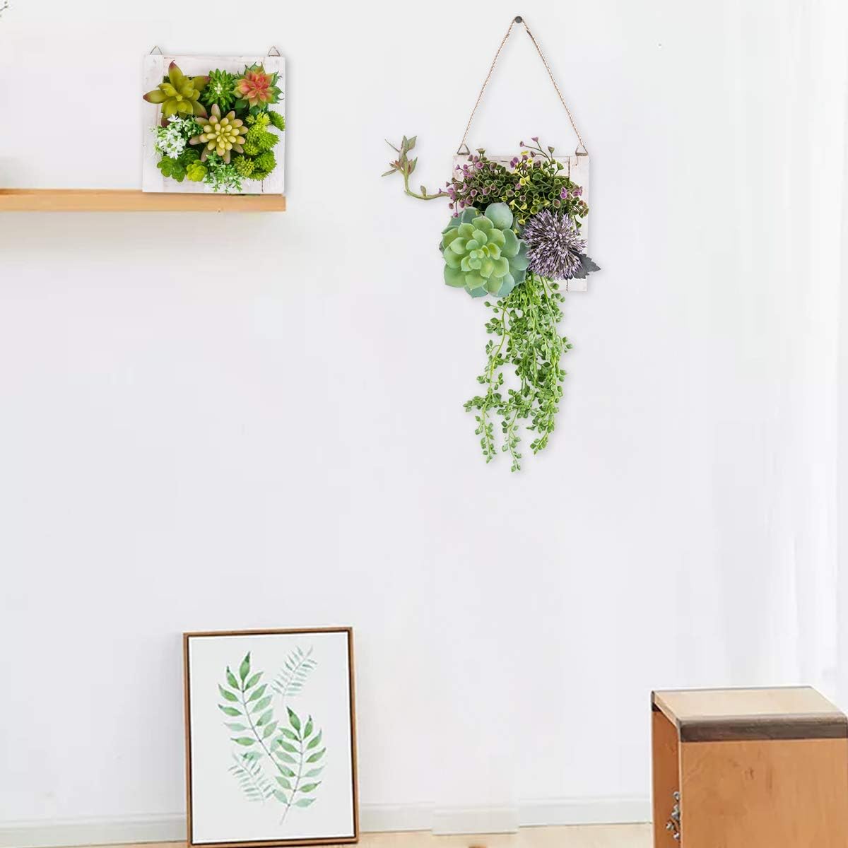 Hanging Wall Artificial Plants