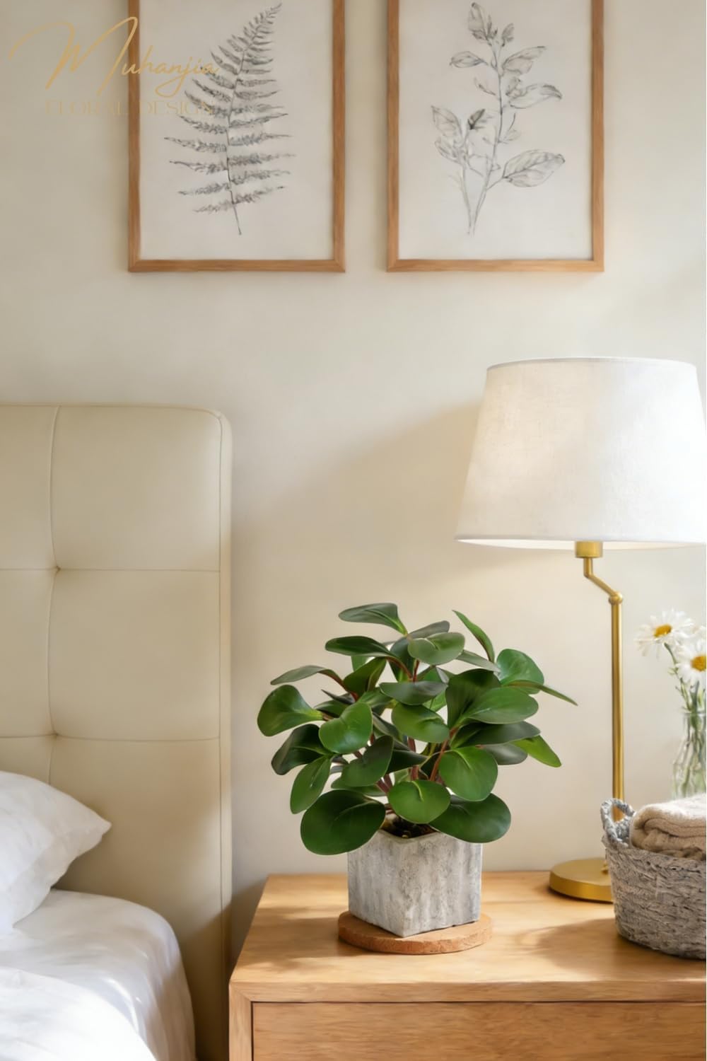 Artificial Potted Plant / Peperomia