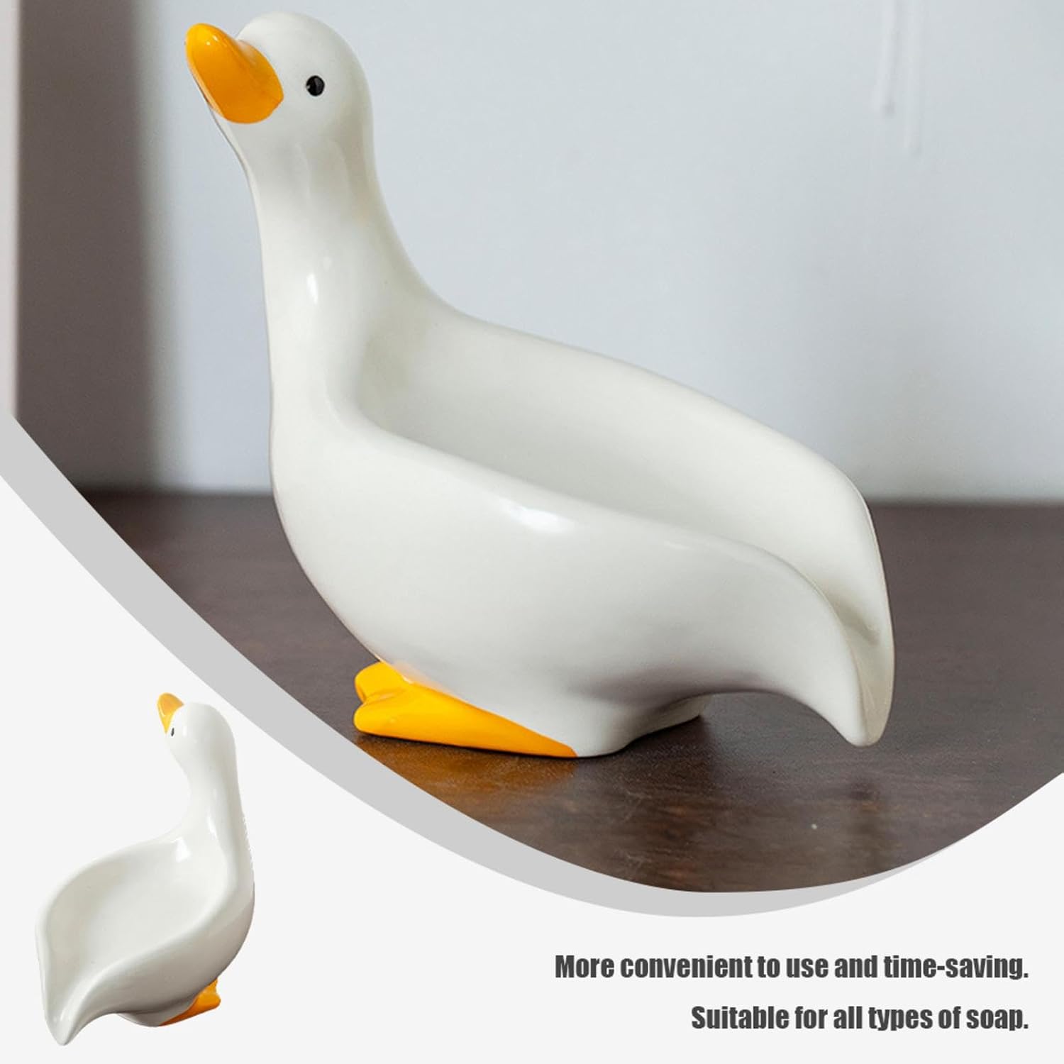 Animal Soap Holder / White