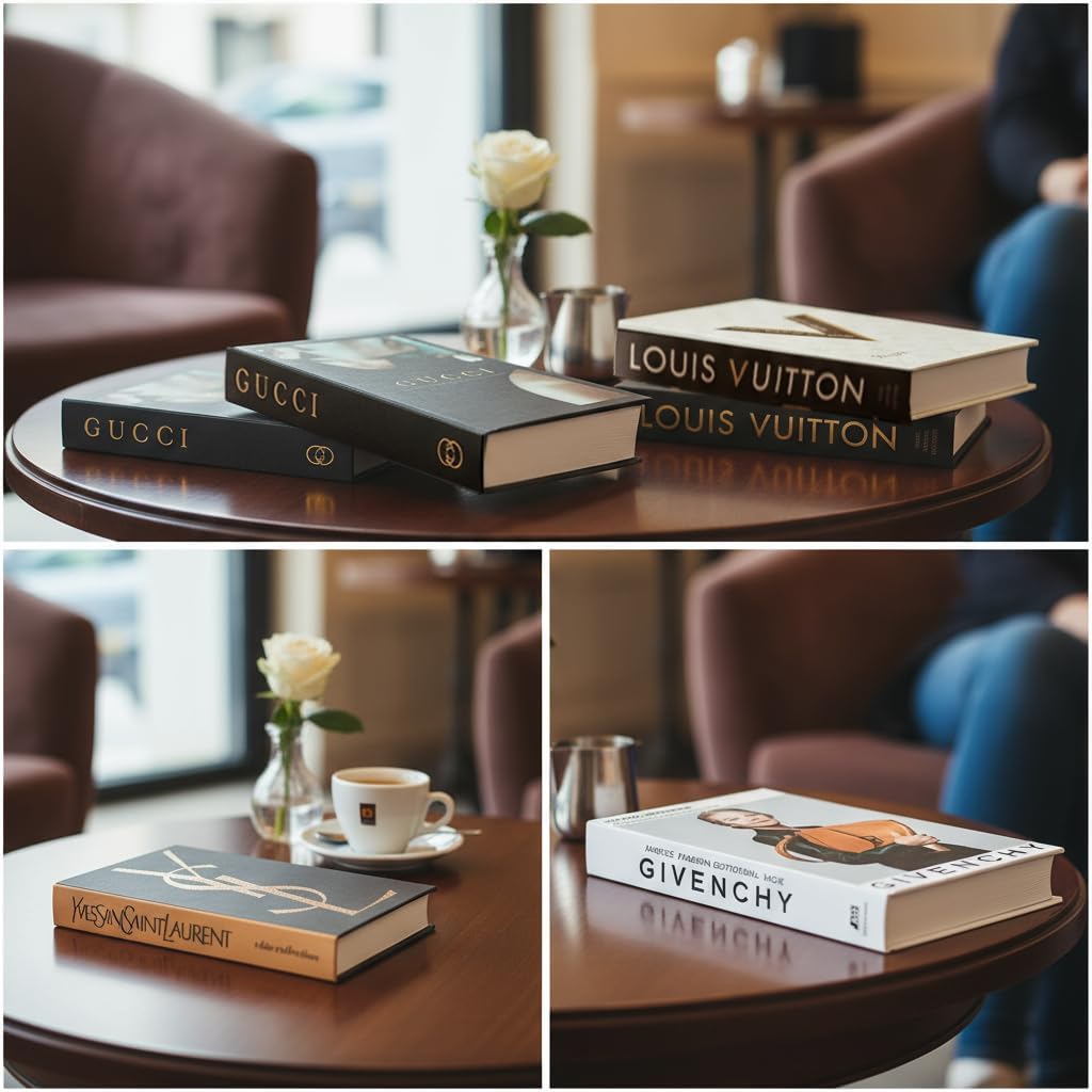 Decorative Books / Stylish Fake Books of Room Books Decor Aesthetic / Set of 4