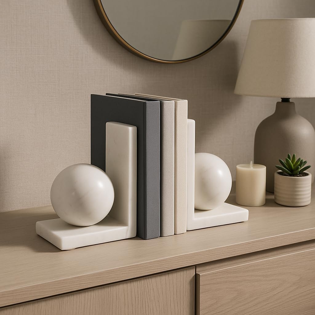 Decorative Book Accessories / White