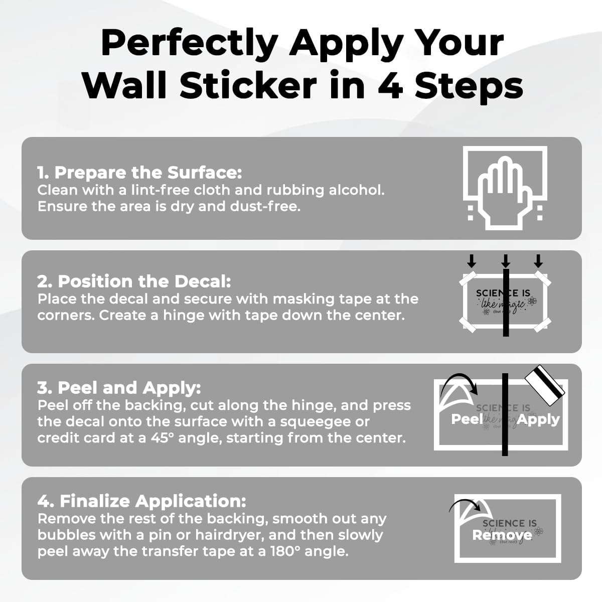 Wall Decals / Inspirational Wall Decor Stickers