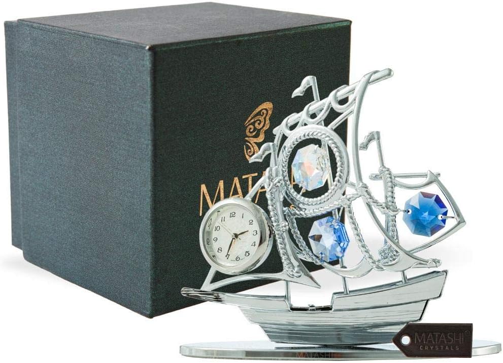 Elegant Tabletop Timepiece / Silver