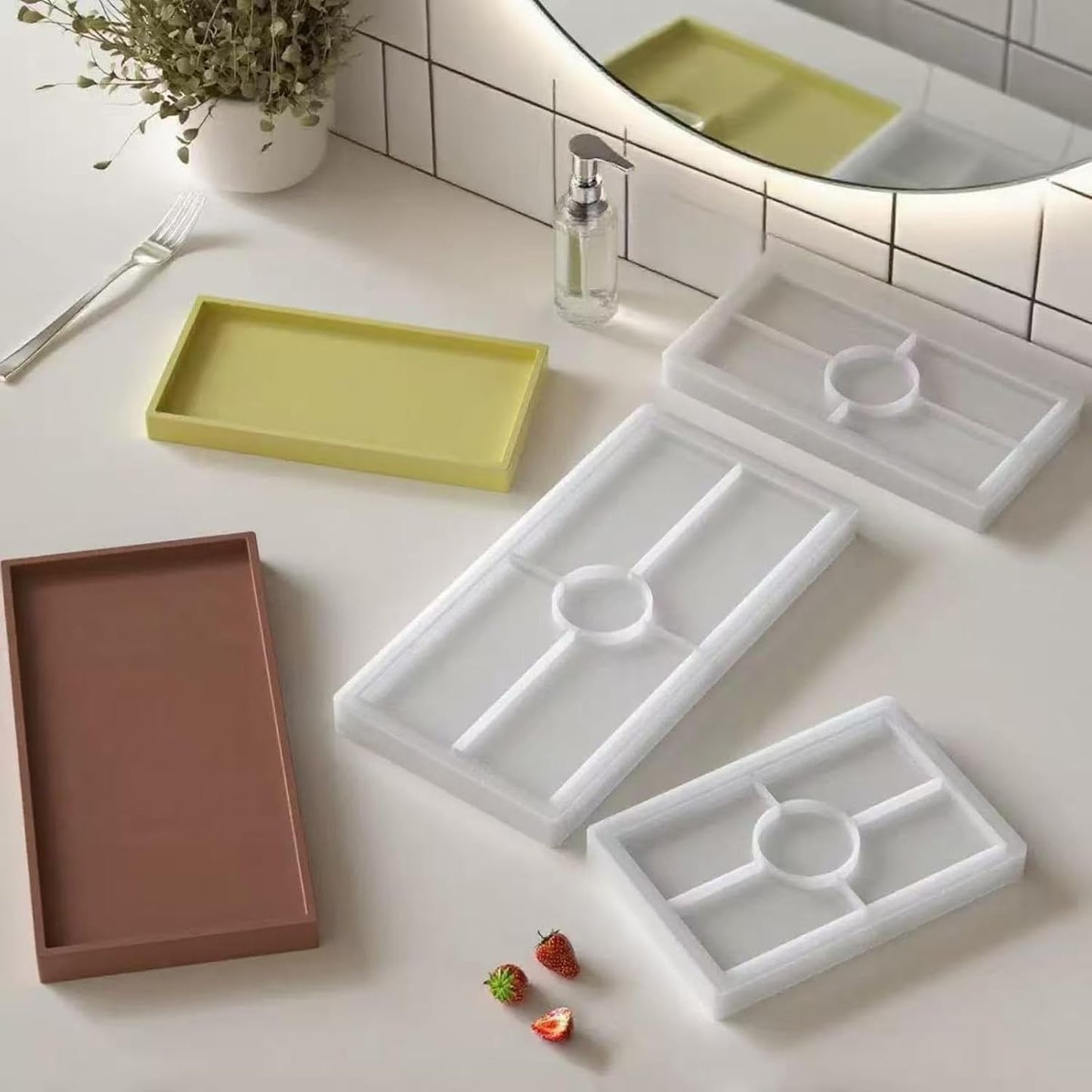 Resin Tray Molds / Set of 3