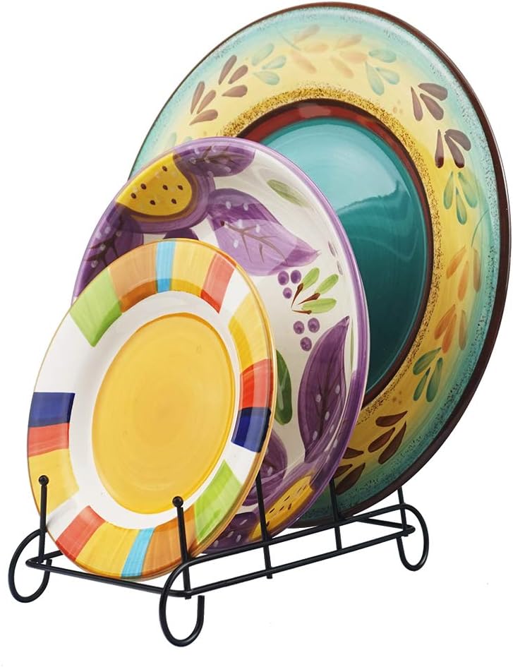 Metal Scrollwork Dish Rack / 3tier / Set of 2