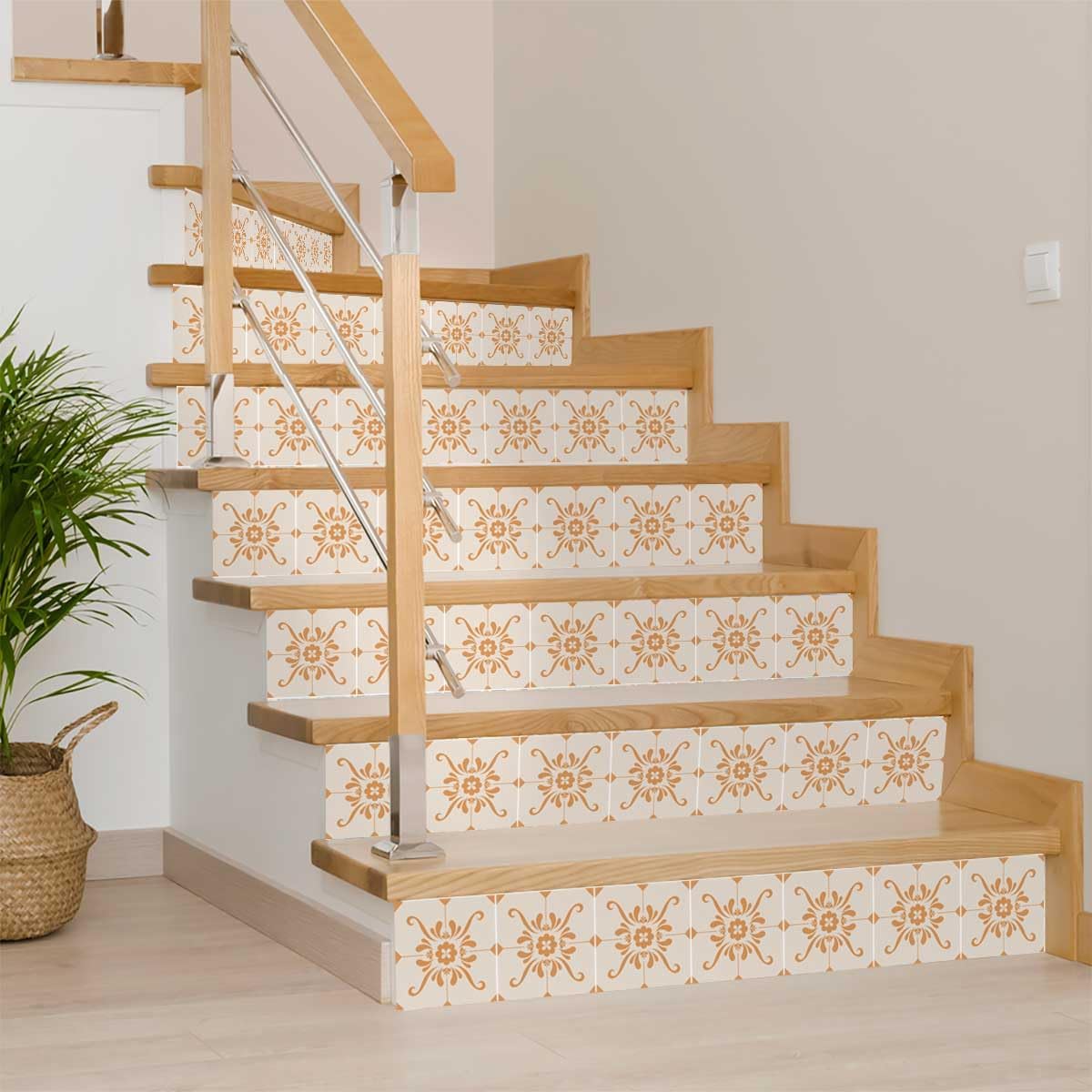 Tile Stickers by / Tile 5 / 4 x 4 / Set of 24