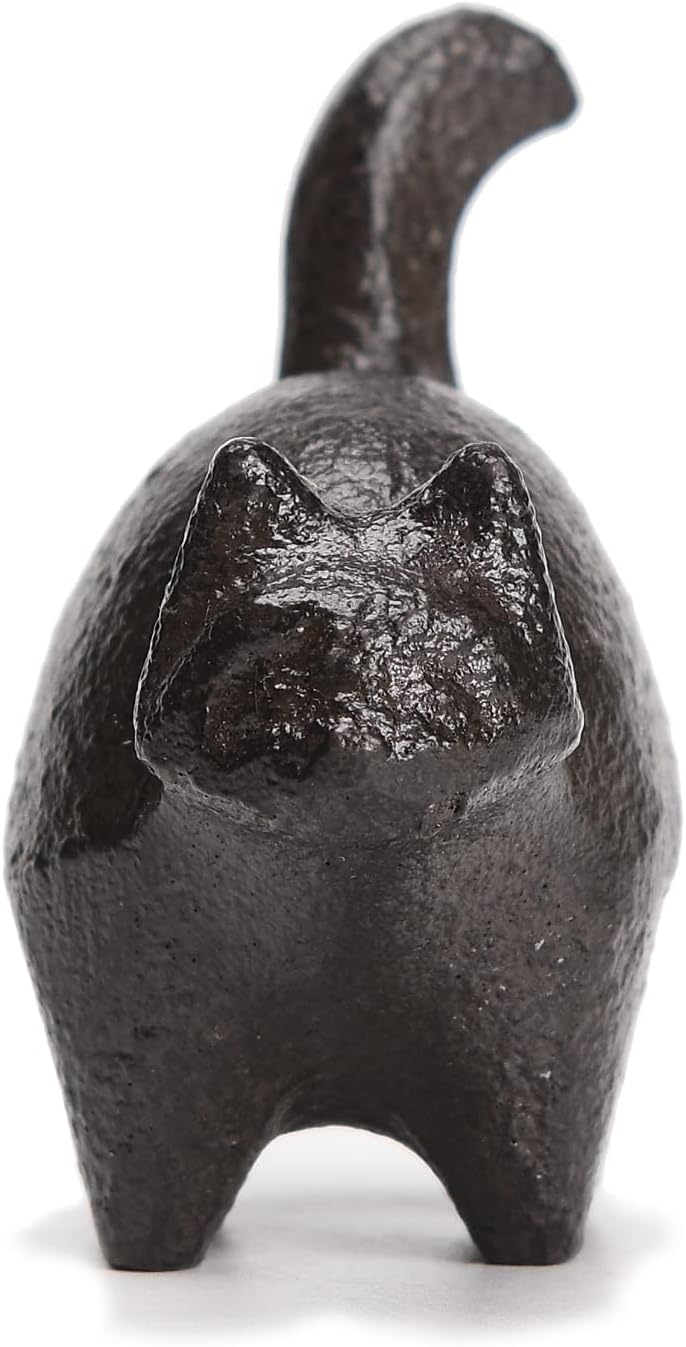 2'' Cat Statue Paper Weights Animal Figurine Desk Office Home Decor Collectible / Cast Iron