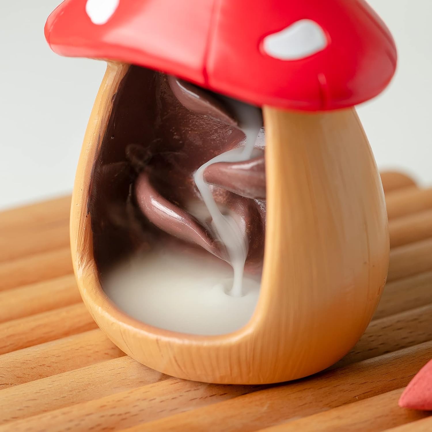Mushroom Incense Holder / 60 Incense Cones