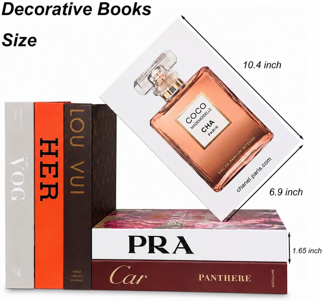 Decorative Faux Book Boxes / Set of 6