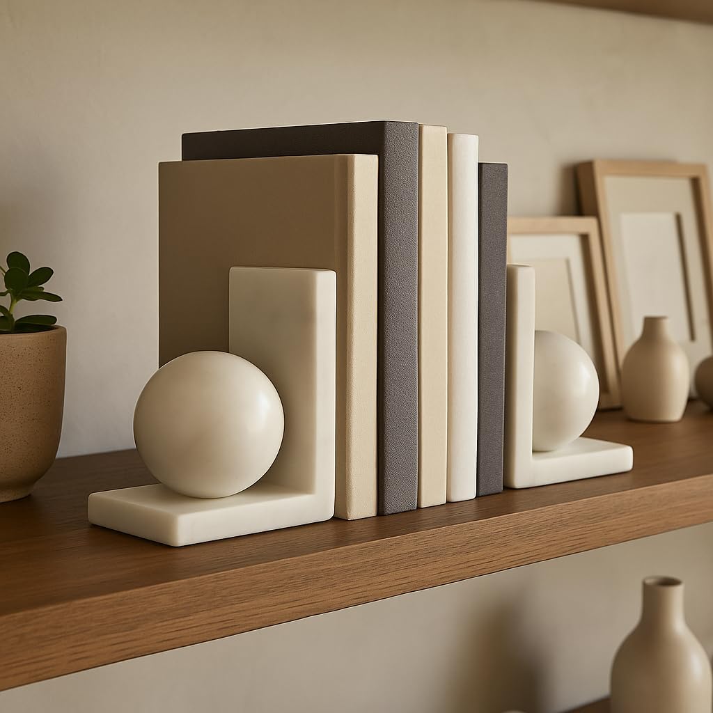 Decorative Book Accessories / White