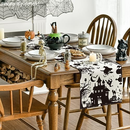 Artoid Mode 210 GSM Halloween Table Runner Home Party Decor 13x36 Inch
