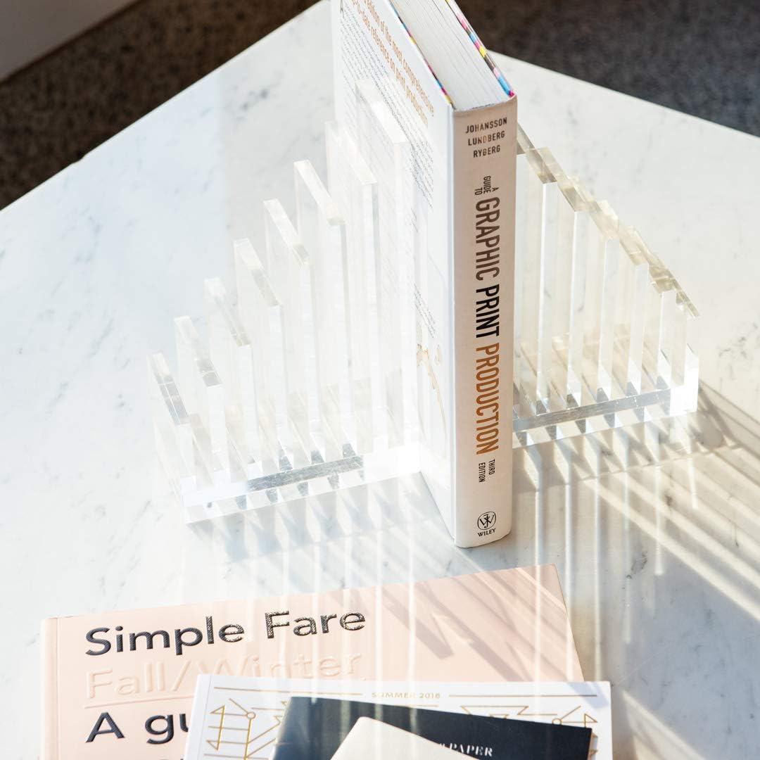 Acrylic Collator + Bookend / Collator and Bookend