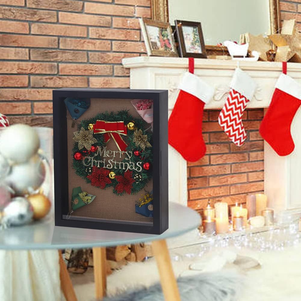 Large Shadow Box 16x20 Extra Deep Shadow Boxes Display Cases, Front Opening Shadow Boxes Bulk with Magnetic Door for