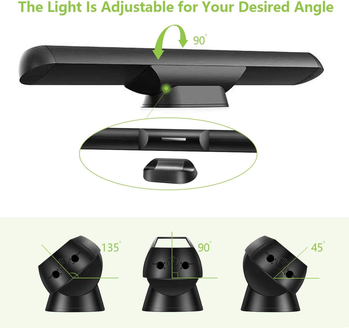 Wall Reading Light Stick on Bunk Bed Lamp Dimmable Touch Lights Magnetic Mounted Under Cabinet Lighting Rechargeable