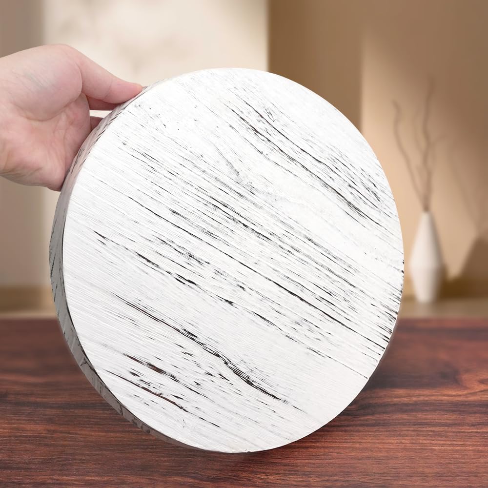 Wooden Coffee Table Trays / White / Set of 2
