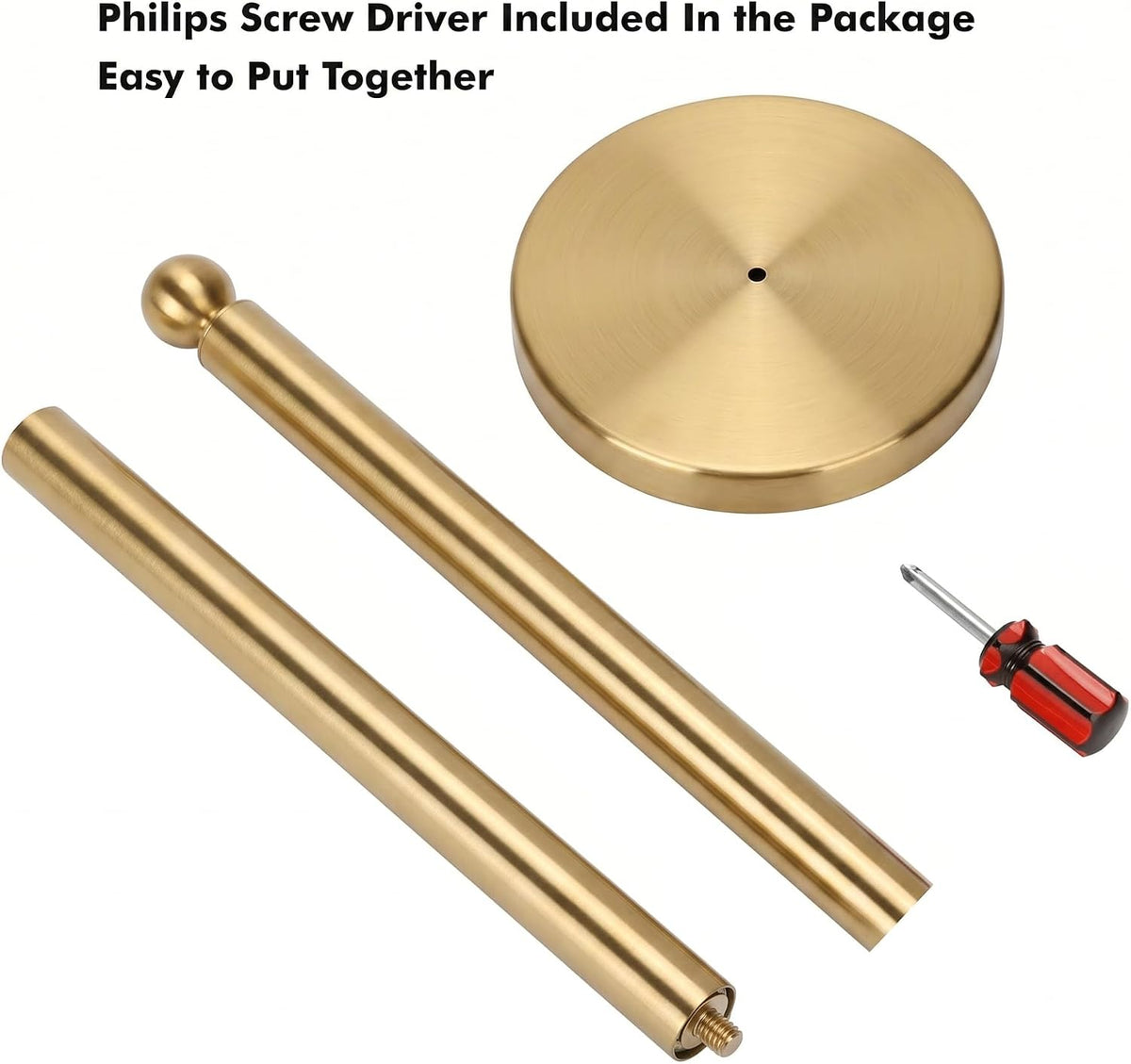 Toilet Paper Holder (with Reserve Function) Free Standing, Spare Toilet Paper Roll Storage Stand for Bathroom (Brushed