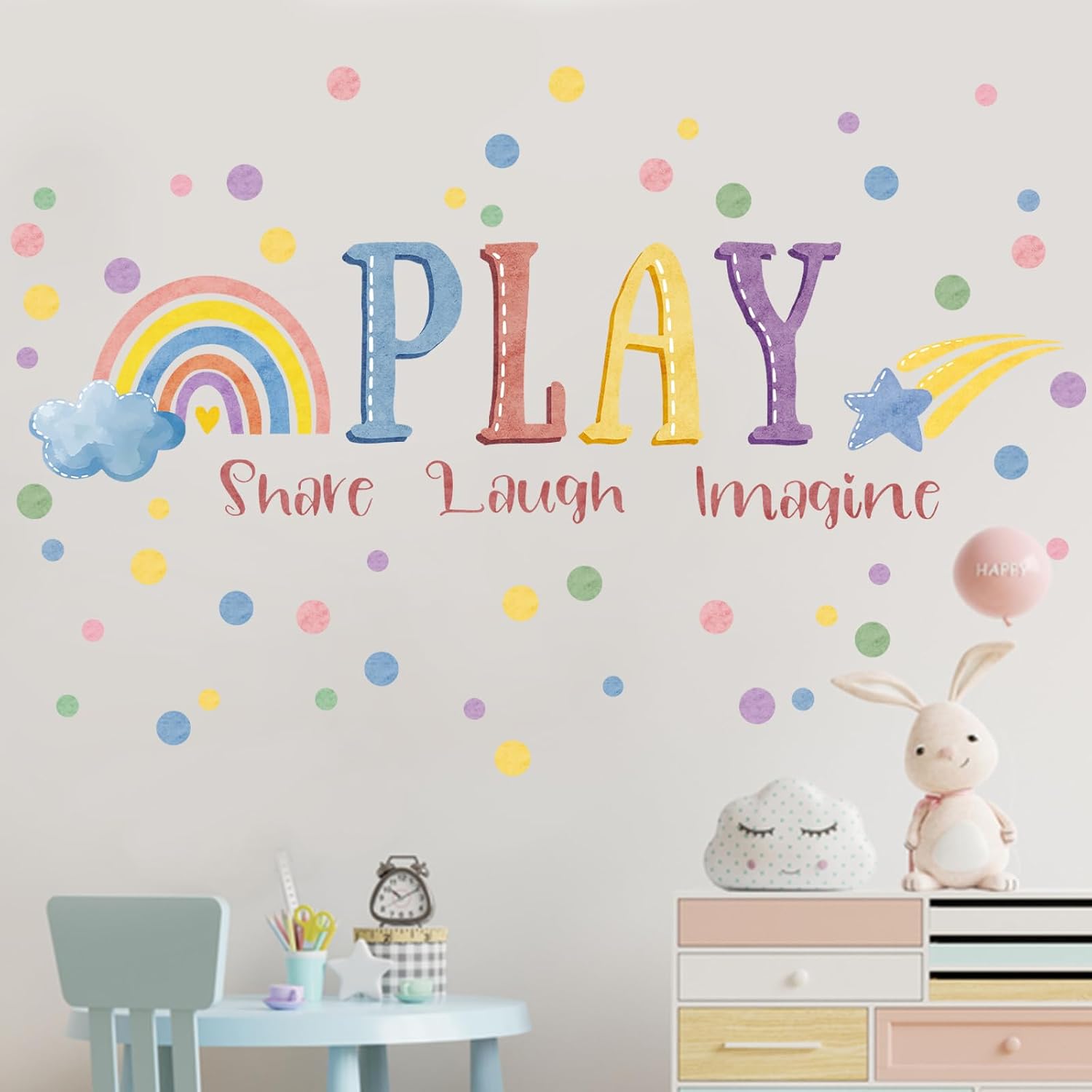 Playroom Wall Decals Stickers / Playroom2