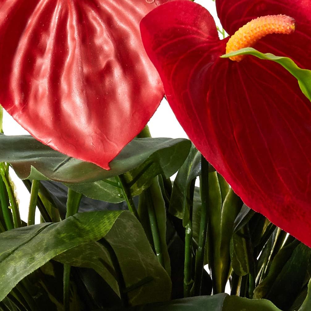 Decorative Vase Silk Plant