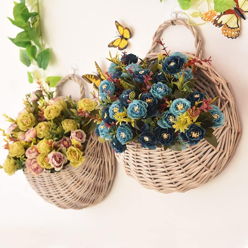 Hanging Wicker Woven Basket for Plants