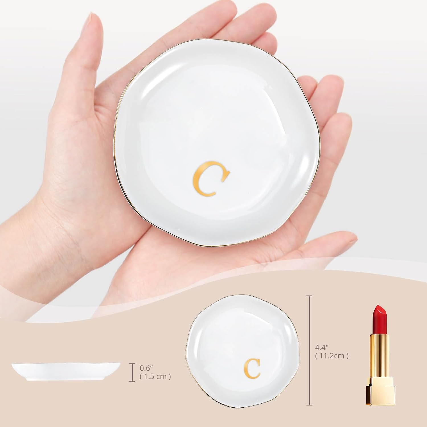 Ceramic Jewelry Tray / C