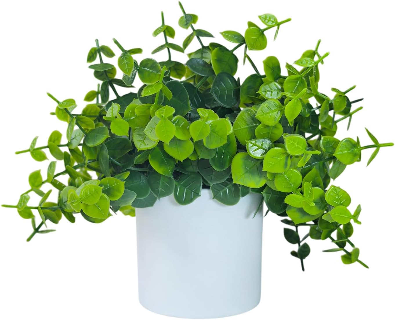 Small Fake Plants Artificial Potted Plants Faux House Plants Mini Pot Plastic / 3# / Set of 4