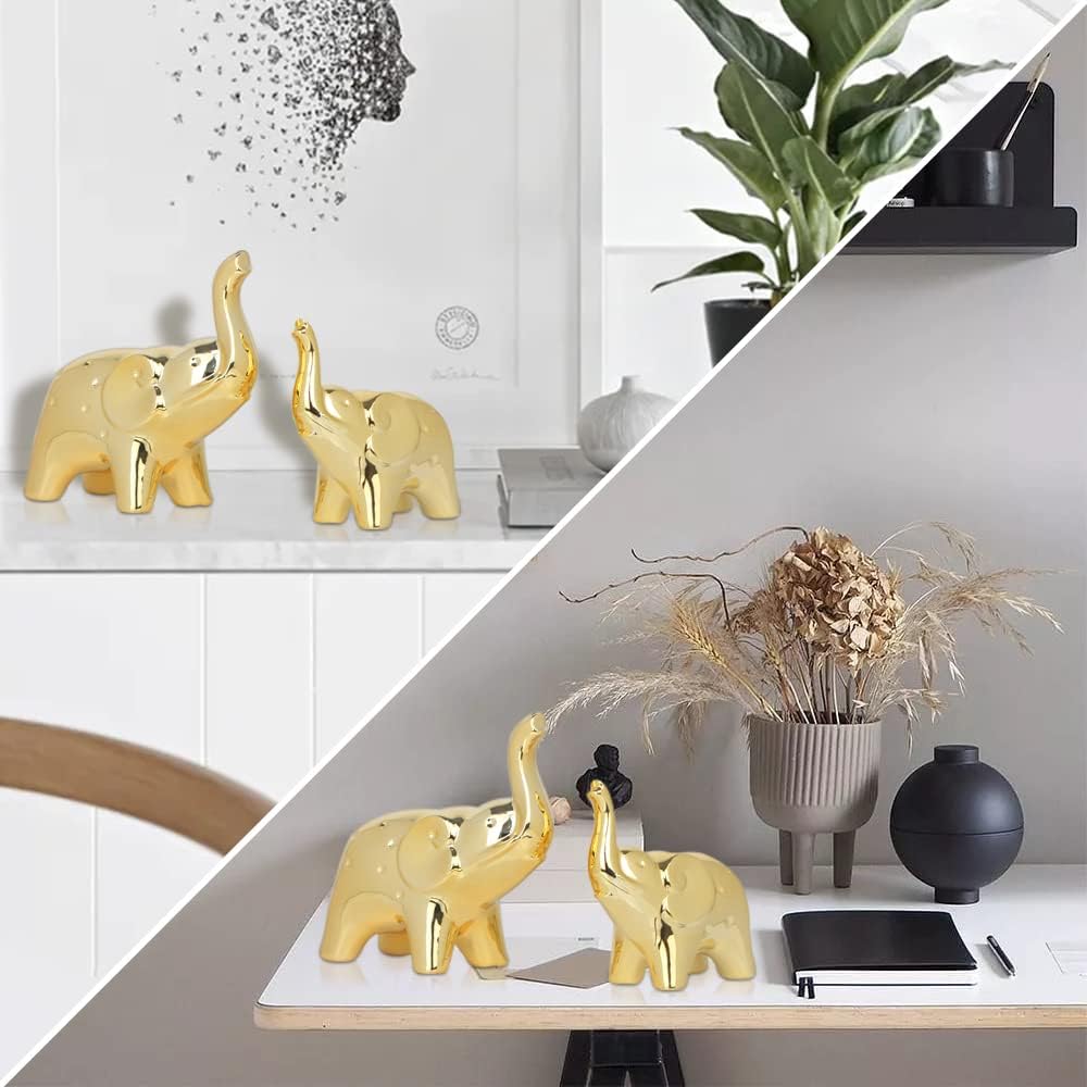 Modern Style Figurines / Gold