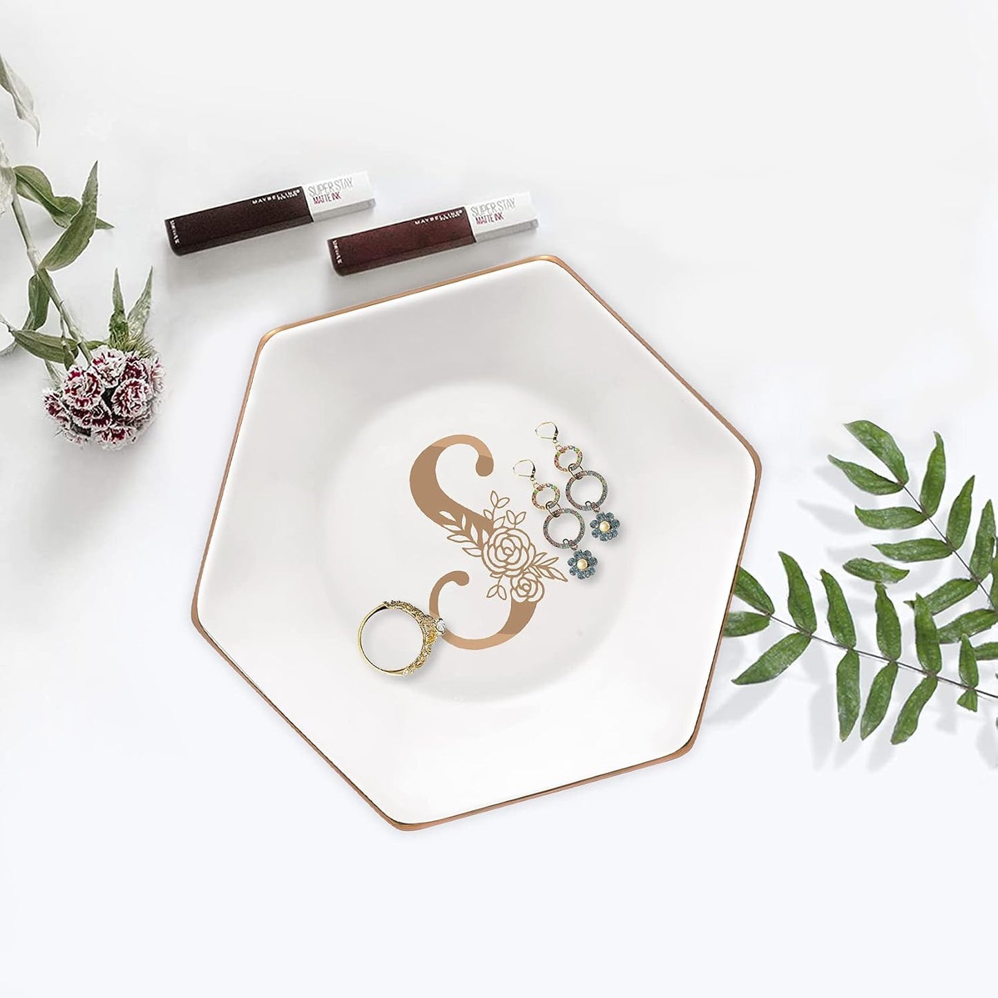 Ceramic Ring Holder / S / White