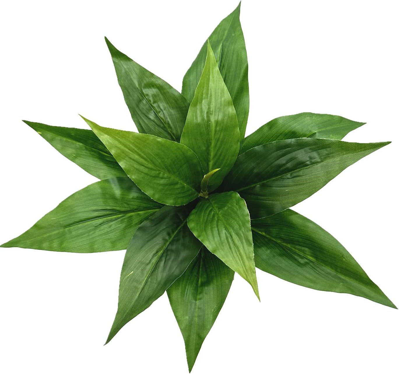 Faux Shrubs Bushes Plants / Agave Grass/ Green/ / 10 Inch / Set of 2