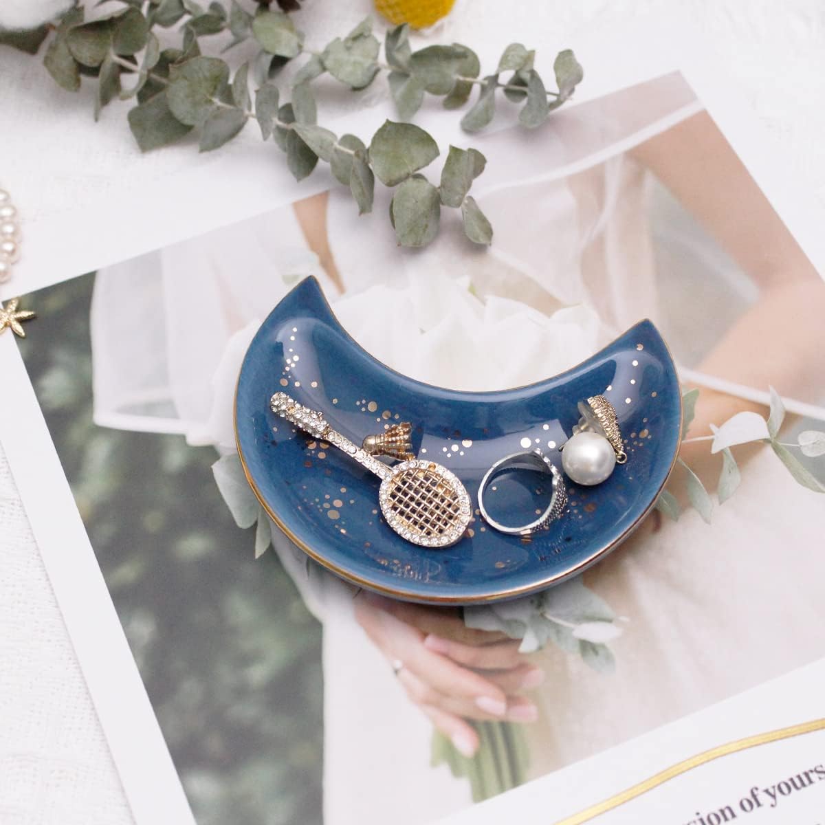 Modern Accent Tray / Blue / Set of 2