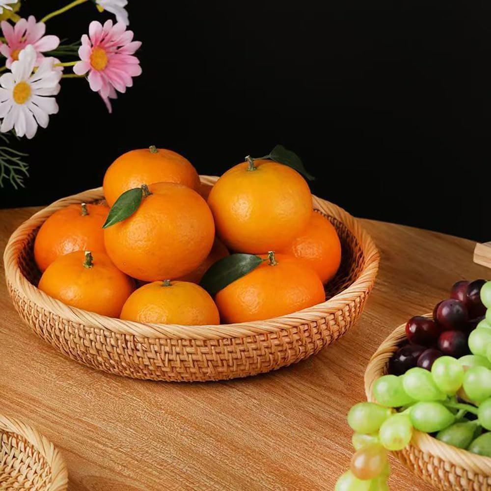 Rattan Keys Tray / Medium