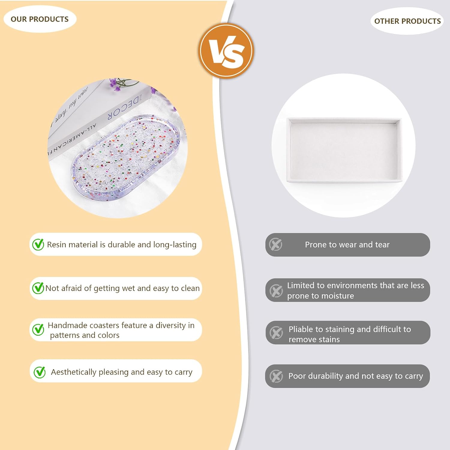 Toilet Tray / Guest Towel Holder / Purple Flash