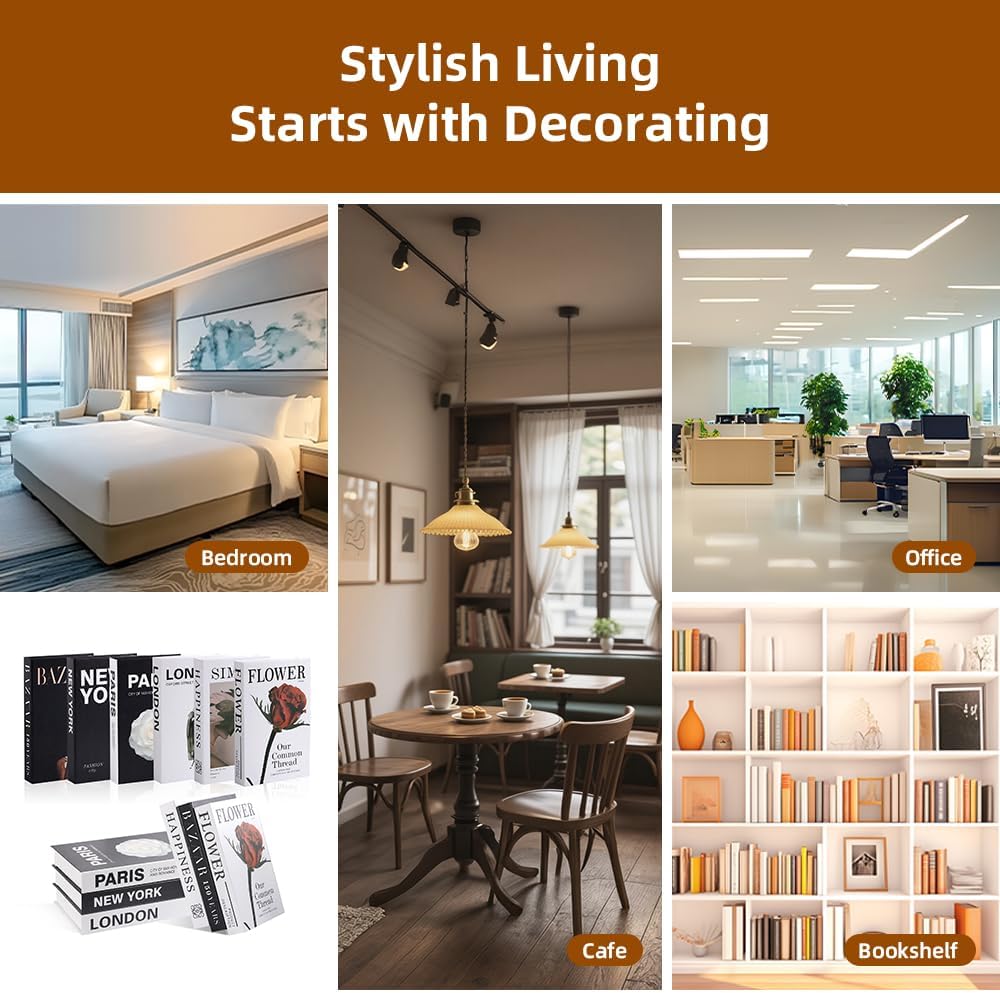 Fashion Faux Book Modern Decor Books / 27*17*4cm-a / Set of 6