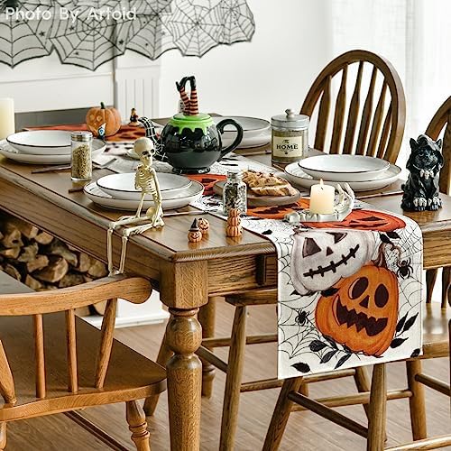 Artoid Mode 210 GSM Halloween Table Runner Home Party Decor 13x72 Inch