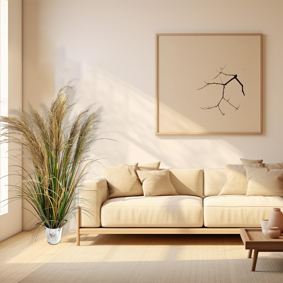 Faux Grass / Pots / 43in / Set of 2
