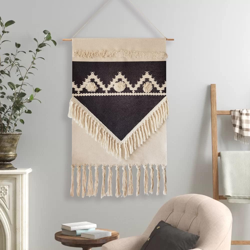 Macrame Woven Wall Tapestry Hanging Art